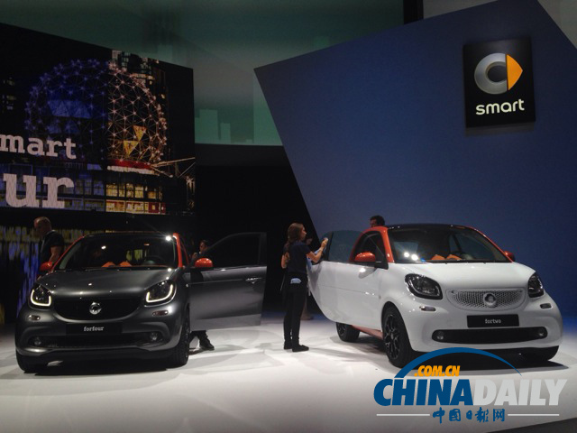 德國正式發(fā)布smart兩新車型 明年進入中國市場