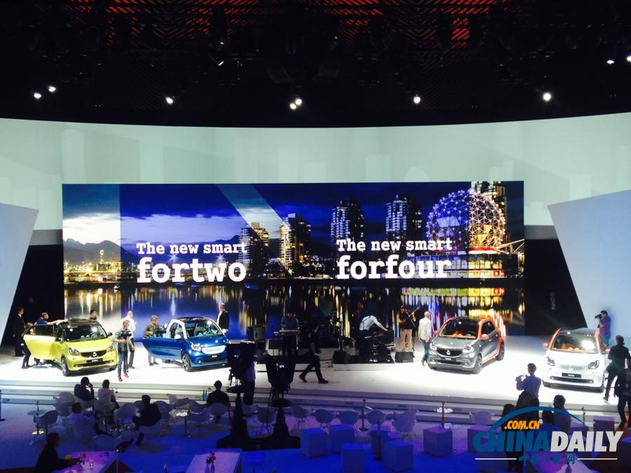 德國正式發(fā)布smart兩新車型 明年進入中國市場