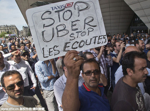 被控組織非法運營 Uber高管在法遭拘留