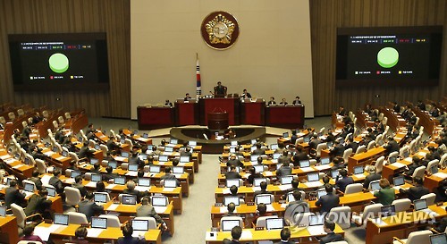 韓國國會表決通過中韓自貿(mào)協(xié)定 年內(nèi)有望生效