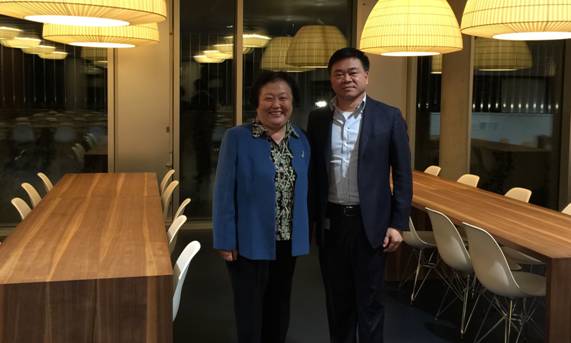 藍迪國際智庫代表團在瑞士調(diào)研中國石化阿達克斯石油公司