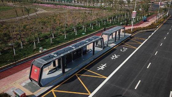 天津這個公交車站，背后的頂尖技術(shù)讓中國領(lǐng)先世界十年