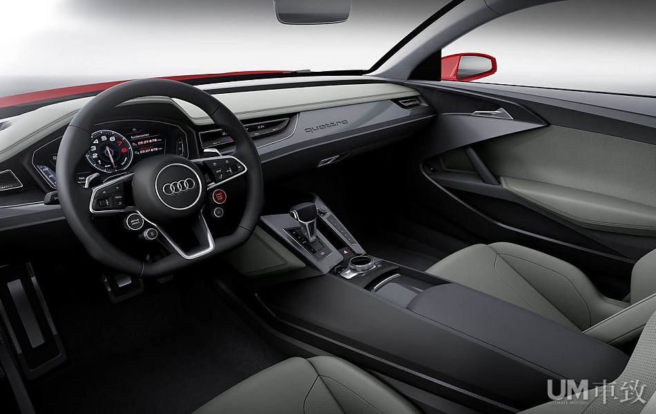實拍奧迪Sport Quattro Laserlight概念車