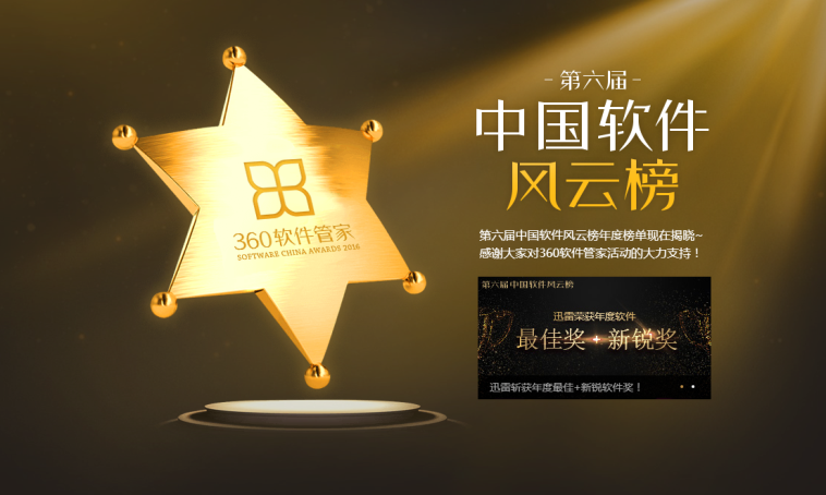 “2016中國軟件風(fēng)云榜”年度評選收官 六項大獎揭曉