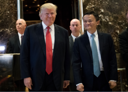 馬云的全球化之旅繼續(xù)，這次握手的是三千美國小企業(yè)主